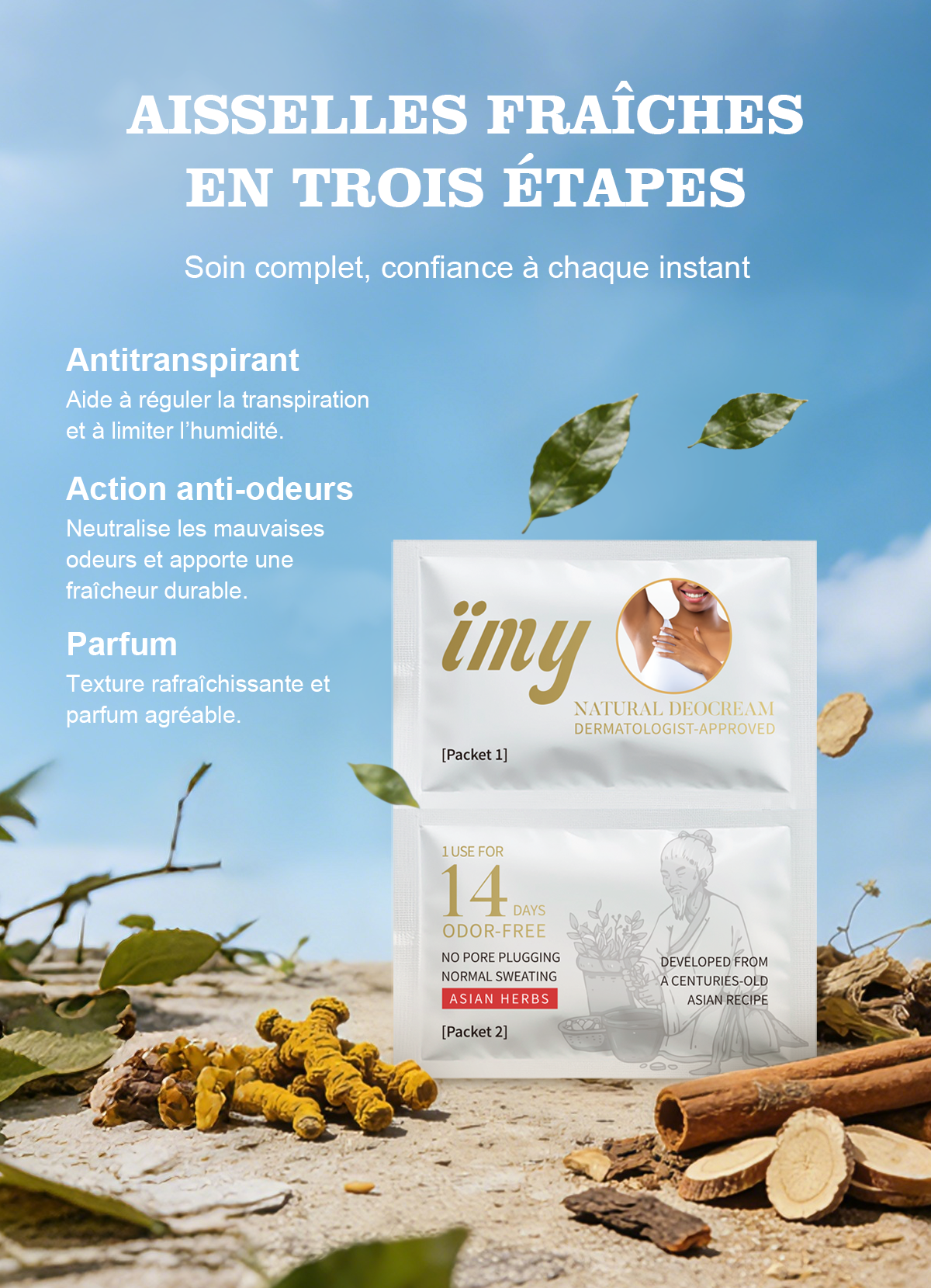 Deozen - 14 Jours de Fraîcheur en une Utilisation